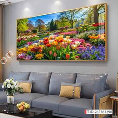 BST170 - TRANH TREO TƯỜNG PHÒNG KHÁCH SAU SOFA - TRANH TREO TƯỜNG PHONG CẢNH THIÊN NHIÊN.