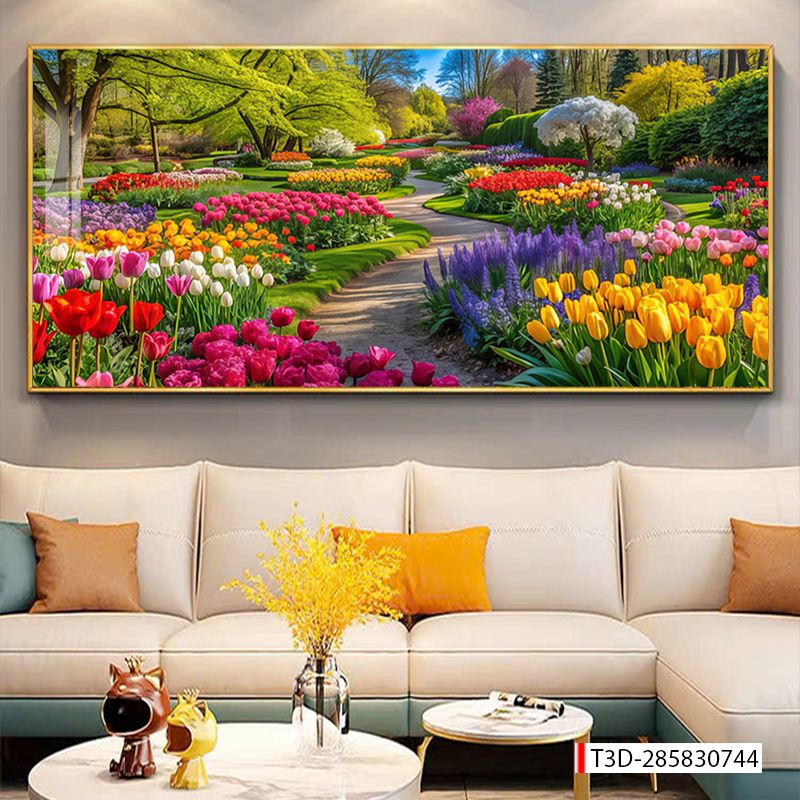 BST170 - TRANH TREO TƯỜNG PHÒNG KHÁCH SAU SOFA - TRANH TREO TƯỜNG PHONG CẢNH THIÊN NHIÊN.