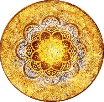 TRANH TREO PHÒNG THỜ - TRANH ĐIỆN TRÚC CHỈ MANDALA | MÃ T3D-2918