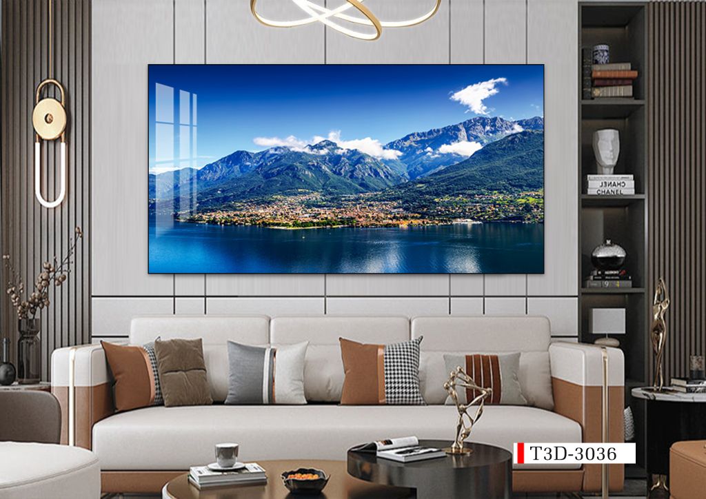 TRANH PHONG CẢNH THIÊN NHIÊN - TRANH PHÒNG KHÁCH - SAU SOFA - PHÒNG ĂN | MÃ T3D-3036