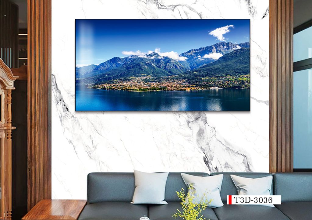 TRANH PHONG CẢNH THIÊN NHIÊN - TRANH PHÒNG KHÁCH - SAU SOFA - PHÒNG ĂN | MÃ T3D-3036
