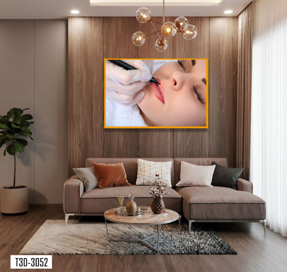 TRANH TREO TƯỜNG KHUNG HỢP KIM - TRANH SPA - MÃ T3D-3052