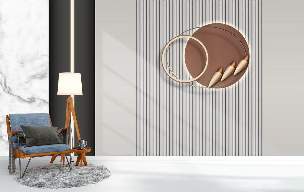 TRANH VẢI DÁN TƯỜNG 3D - PHÒNG NGỦ - PHONG CÁCH HIỆN ĐẠI - KHỔ LỚN | MÃ T3D-3195