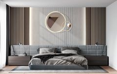 BST126 - TRANH DÁN TƯỜNG 3D - PHÒNG NGỦ - PHONG CÁCH HIỆN ĐẠI - KHỔ LỚN