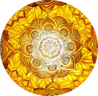 TRANH TREO PHÒNG THỜ - TRANH ĐIỆN TRÚC CHỈ MANDALA | MÃ T3D-3212