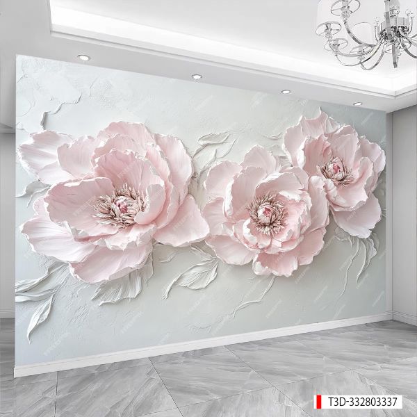 200 TRANH DÁN TƯỜNG 3D -TRANH DÁN PHÒNG NGỦ HOA 3D- TRANH DÁN PHÒNG KHÁCH SAU SOFA | MÃ TRANH T3D-332803337