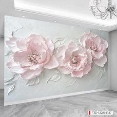200 TRANH DÁN TƯỜNG 3D -TRANH DÁN PHÒNG NGỦ HOA 3D- TRANH DÁN PHÒNG KHÁCH SAU SOFA | MÃ TRANH T3D-332803337
