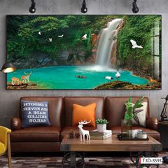 BST60 - TRANH TREO TƯỜNG - PHÒNG KHÁCH, SAU SOFA - CHỦ ĐỀ PHONG CẢNH THIÊN NHIÊN - KHỔ LỚN