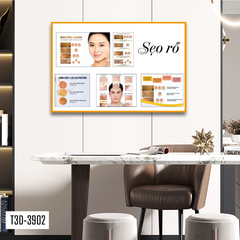 TRANH TREO TƯỜNG KHUNG HỢP KIM - TRANH SPA - MÃ T3D-3902