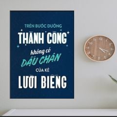 TRANH TREO TƯỜNG PHÒNG LÀM VIỆC - TRANH SLOGAN ĐỘNG LỰC | MÃ T3D-3976