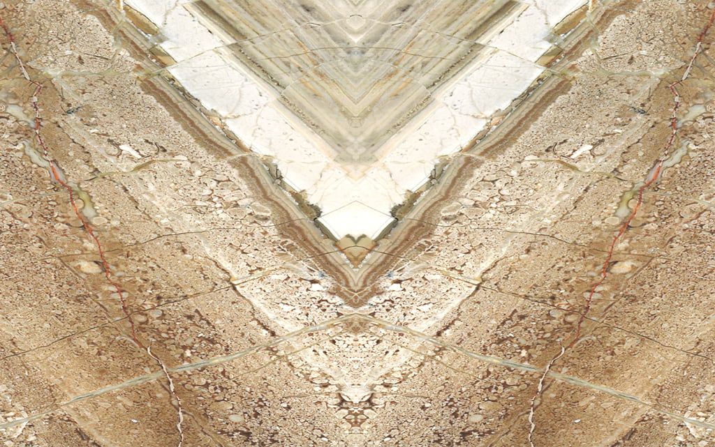 TRANH PVC ỐP TƯỜNG  - TRANH VÂN ĐÁ ĐỐI XỨNG | T3D-4001