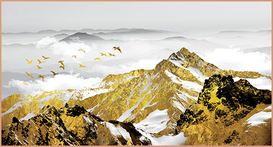 TRANH TREO PHÒNG KHÁCH - TRANH PHONG CẢNH THIÊN NHIÊN - KHỔ LỚN | MÃ T3D-4006