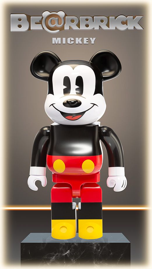 TRANH TREO NHÀ HÀNG, KHÁCH SẠN - CẦU THANG LỐI ĐI - TRANH KAW và BEARBRICK | MÃ T3D-4059