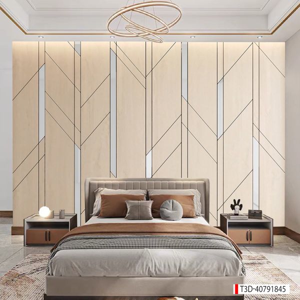 219 TRANH DÁN TƯỜNG 3D -TRANH DÁN PHÒNG NGỦ HIỆN ĐẠI TRỪU TƯỢNG- TRANH DÁN PHÒNG KHÁCH SAU SOFA | MÃ TRANH T3D-40791845