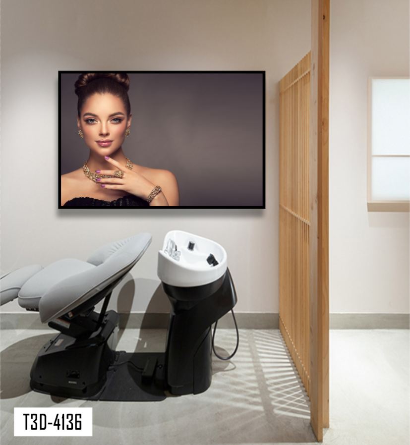 TRANH TREO TƯỜNG KHUNG HỢP KIM - TRANH SPA - MÃ T3D-4136