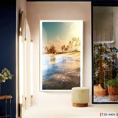 TRANH TREO TƯỜNG - TRANG TRÍ PHÒNG KHÁCH, SAU SOFA - CHỦ ĐỀ TRANH PHONG CẢNH THIÊN NHIÊN - TRANH ĐƠN DỌC - MÃ T3D-4404 (3)