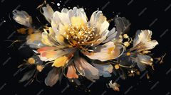 671 - TRANH TREO PHÒNG PHÒNG KHÁCH HIỆN ĐẠI - TRANH TRANG TRÍ - TRANH TREO TƯỜNG HOA BÌNH HOA - KIỂU TRANH LIỀN KHỔ | MÃ T3D-44134725