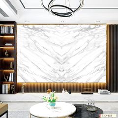 TRANH PVC ỐP TƯỜNG  - TRANH VÂN ĐÁ ĐỐI XỨNG | T3D-4651