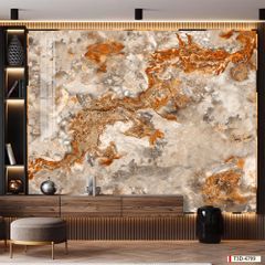 TRANH PVC ỐP TƯỜNG - VÁCH TRANG TRÍ PHÒNG KHÁCH - TRANH VÂN ĐÁ MÃ NÃO | MÃ T3D-4799