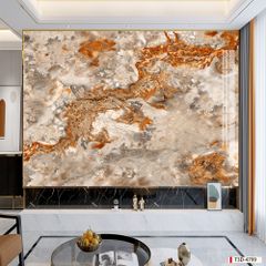 TRANH PVC ỐP TƯỜNG - VÁCH TRANG TRÍ PHÒNG KHÁCH - TRANH VÂN ĐÁ MÃ NÃO | MÃ T3D-4799