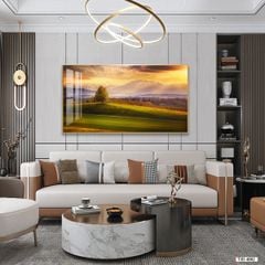 TRANH TREO PHÒNG KHÁCH - TRANH PHONG CẢNH THIÊN NHIÊN RỪNG NÚI - KHỔ LỚN | MÃ T3D-4882