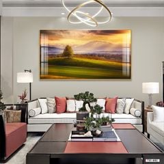 TRANH TREO PHÒNG KHÁCH - TRANH PHONG CẢNH THIÊN NHIÊN RỪNG NÚI - KHỔ LỚN | MÃ T3D-4882