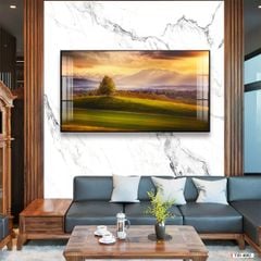 TRANH TREO PHÒNG KHÁCH - TRANH PHONG CẢNH THIÊN NHIÊN RỪNG NÚI - KHỔ LỚN | MÃ T3D-4882