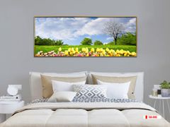 TRANH TREO TƯỜNG PHÒNG NGỦ - TRANH HOA TULIP - KHỔ LỚN | MÃ T3D-4915