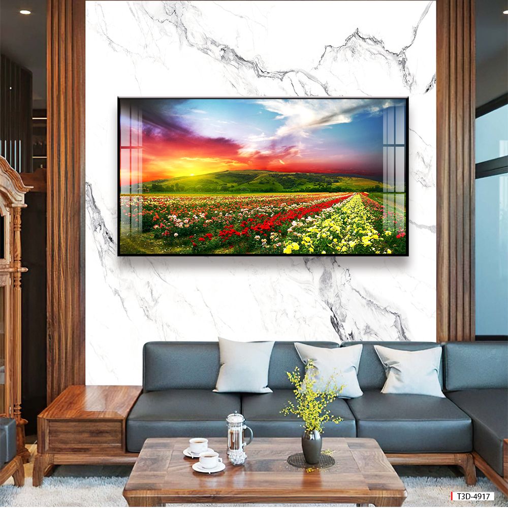 TRANH TREO TƯỜNG PHÒNG KHÁCH - TRANH PHONG CẢNH THIÊN NHIÊN - KHỔ LỚN | MÃ T3D-4917