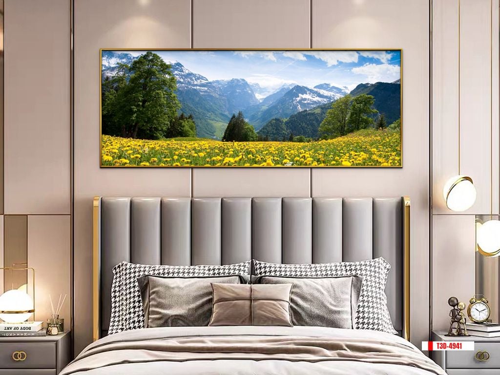 TRANH TREO PHÒNG NGỦ - TRANH PHONG CẢNH THIÊN NHIÊN - KHỔ LỚN | MÃ T3D-4941