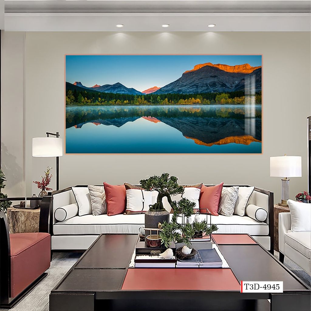 TRANH PHONG CẢNH THIÊN NHIÊN - TRANH PHÒNG KHÁCH - SAU SOFA - PHÒNG ĂN - PHÒNG NGỦ | MÃ T3D-4945