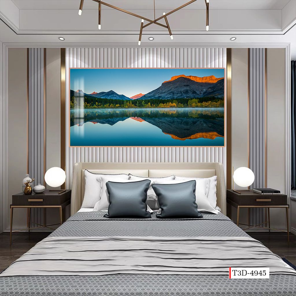 TRANH PHONG CẢNH THIÊN NHIÊN - TRANH PHÒNG KHÁCH - SAU SOFA - PHÒNG ĂN - PHÒNG NGỦ | MÃ T3D-4945