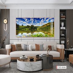 TRANH PHONG CẢNH THIÊN NHIÊN - TRANH PHÒNG KHÁCH - SAU SOFA - PHÒNG ĂN - PHÒNG NGỦ | MÃ T3D-4946