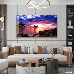 TRANH TREO TƯỜNG PHÒNG KHÁCH - TRANH PHONG CẢNH THIÊN NHIÊN - KHỔ LỚN | MÃ T3D-4974