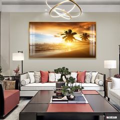 TRANH TREO TƯỜNG PHÒNG KHÁCH - TRANH PHONG CẢNH THIÊN NHIÊN CẢNH BIỂN - KHỔ LỚN | MÃ T3D-4979