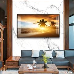 TRANH TREO TƯỜNG PHÒNG KHÁCH - TRANH PHONG CẢNH THIÊN NHIÊN CẢNH BIỂN - KHỔ LỚN | MÃ T3D-4979