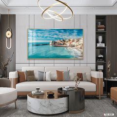 TRANH TREO TƯỜNG PHÒNG KHÁCH - TRANH PHONG CẢNH THIÊN NHIÊN CẢNH BIỂN | MÃ T3D-5028