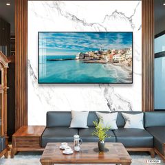 TRANH TREO TƯỜNG PHÒNG KHÁCH - TRANH PHONG CẢNH THIÊN NHIÊN CẢNH BIỂN | MÃ T3D-5028