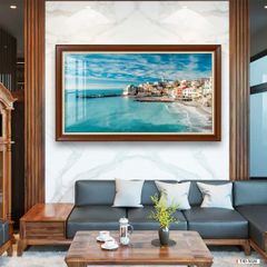 TRANH TREO TƯỜNG PHÒNG KHÁCH - TRANH PHONG CẢNH THIÊN NHIÊN CẢNH BIỂN | MÃ T3D-5028