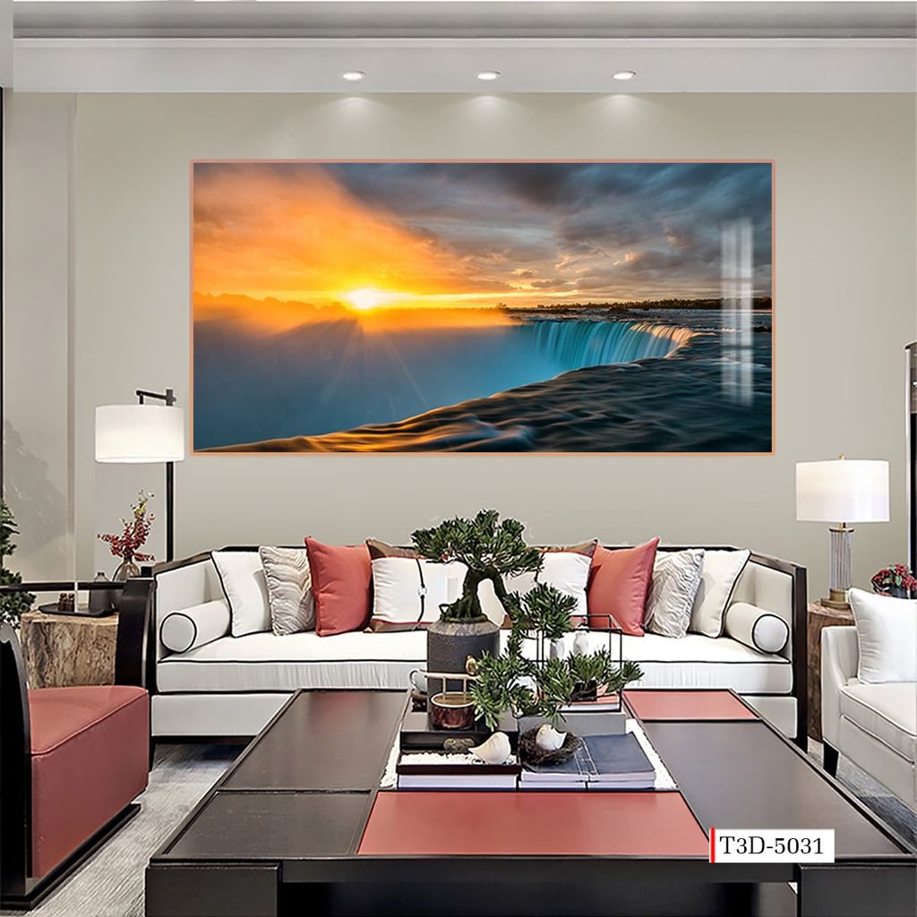 TRANH PHONG CẢNH THIÊN NHIÊN - TRANH PHÒNG KHÁCH - SAU SOFA - PHÒNG ĂN - PHÒNG NGỦ | MÃ T3D-5031