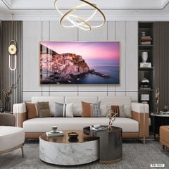 TRANH TREO TƯỜNG PHÒNG KHÁCH - TRANH PHONG CẢNH THIÊN NHIÊN CẢNH BIỂN | MÃ T3D-5033