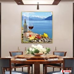 TRANH TREO PHÒNG BẾP - TRANH TĨNH VẬT ĐƠN GIẢN | MÃ T3D-5094