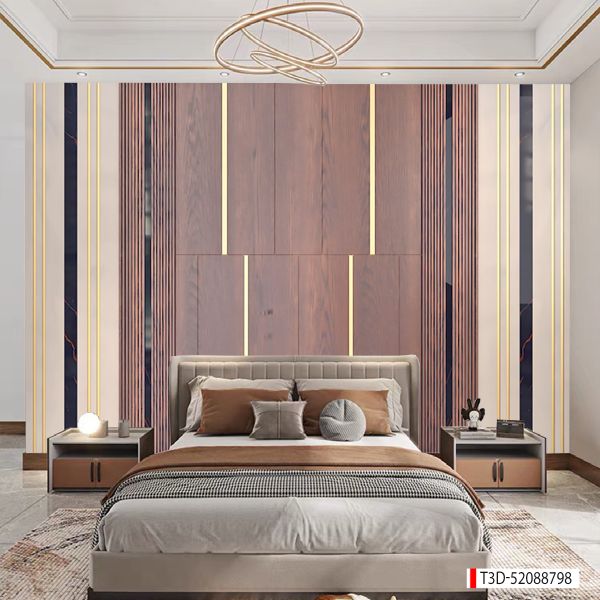 223 TRANH DÁN TƯỜNG 3D -TRANH DÁN PHÒNG NGỦ HIỆN ĐẠI TRỪU TƯỢNG- TRANH DÁN PHÒNG KHÁCH SAU SOFA | MÃ TRANH T3D-52088798