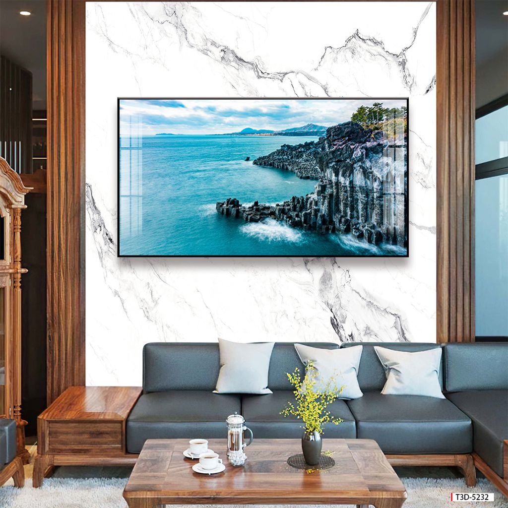 TRANH TREO PHÒNG KHÁCH - TRANH PHONG CẢNH THIÊN NHIÊN - KHỔ LỚN | MÃ T3D-5232