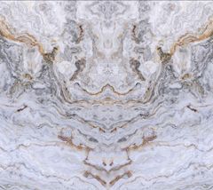 TRANH PVC ỐP TƯỜNG - VÁCH TRANG TRÍ SẢNH TIẾP KHÁCH - TRANH VÂN ĐÁ ĐỐI XỨNG | MÃ T3D-5255