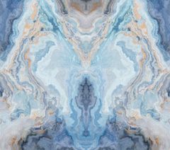 TRANH PVC ỐP TƯỜNG - VÁCH TRANG TRÍ PHÒNG KHÁCH - TRANH VÂN ĐÁ ĐỐI XỨNG | MÃ T3D-5259