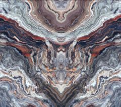 TRANH PVC ỐP TƯỜNG - VÁCH TRANG TRÍ PHÒNG KHÁCH - TRANH VÂN ĐÁ ĐỐI XỨNG | MÃ T3D-5264