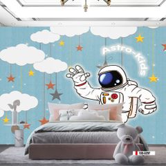 TRANH VẢI DÁN TƯỜNG 3D - TRANH DÁN TƯỜNG PHÒNG NGỦ TRẺ EM | MÃ T3D-5297