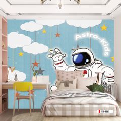 TRANH VẢI DÁN TƯỜNG 3D - TRANH DÁN TƯỜNG PHÒNG NGỦ TRẺ EM | MÃ T3D-5297