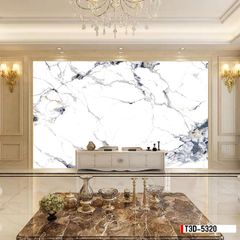 TRANH PVC ỐP TƯỜNG - TRANG TRÍ PHÒNG KHÁCH - TRANH VÂN ĐÁ MÃ NÃO | MÃ T3D-5320